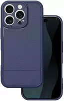 Dėklas Telforceone Simple Carbon case for iPhone 16 Pro 6,3' mėlynas