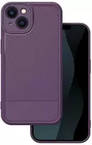 Dėklas Telforceone Simple Carbon case for iPhone 13 6,1' violetinė