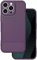 Dėklas Telforceone Simple Carbon case for iPhone 16 Pro Max 6,9' violetinė