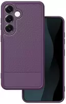 Dėklas Telforceone Simple Carbon case for Samsung Galaxy S25 FE violetinė
