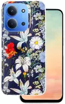 Dėklas Telforceone Glow Glam case for Xiaomi Redmi 15C 4G EU / 15C 5G EU (173.16 x 81.06 x 8.2 mm) mėlynas
