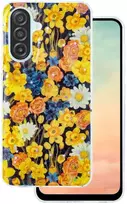 Dėklas Telforceone Glow Glam case for Samsung Galaxy A16 4G / A16 5G oranžinis
