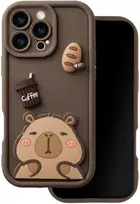 Dėklas Telforceone Ultra Trendy 3D case for Samsung Galaxy S25 FE capybara