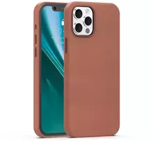 Telforceone „Eteri Elegant Mag“ dėklas, skirtas „iPhone 12 / 12 Pro 6.1“ (rudas)
