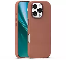Telforceone „Eteri Elegant Mag“ dėklas, skirtas „iPhone 16 Pro 6.3“; rudas