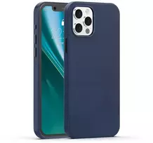 Dėklas Telforceone Etteri Elegant Mag case for iPhone 12 / 12 Pro 6,1'' dark mėlynas