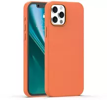 Telforceone „Eteri Elegant Mag“ dėklas, skirtas „iPhone 12 / 12 Pro 6.1“ (oranžinis)