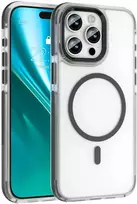 Dėklas Telforceone Etteri Icy Mag case for iPhone 15 Pro 6,1' juodas