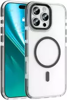 Telforceone „Etteri Icy Mag“ dėklas, skirtas „iPhone 16 Pro 6,3“; juodas