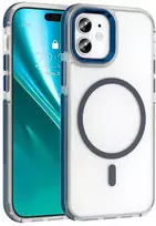 Telforceone „Eteri Icy Mag“ dėklas, skirtas „iPhone 12 / 12 Pro 6.1“ (mėlynas)