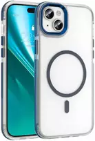 Telforceone „Etteri Icy Mag“ dėklas, skirtas „iPhone 15 6,1“; mėlynas