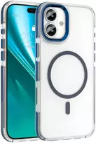 Telforceone „Etteri Icy Mag“ dėklas, skirtas „iPhone 16 6,1“; mėlynas