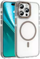 Dėklas Telforceone Etteri Icy Mag case for iPhone 15 Pro 6,1' auksinis