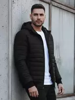 Vyriška juoda striukė Rikon