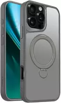 Telforceone Etteri Matt Mag Ring Apple iPhone 16 Pro Max 6,9" dėklas telefonui pilkos spalvos