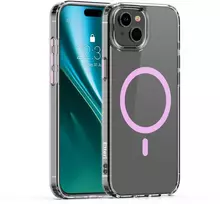 Etteri Color Mag Apple iPhone 14 6,1' dėklas telefonui rožinės spalvos