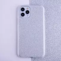 Telforceone Blizgantis dėklas, skirtas „Samsung Galaxy A26 5G“, sidabrinis
