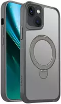 Telforceone Etteri Matt Mag Ring Apple iPhone 13 6,1' dėklas telefonui pilkos spalvos