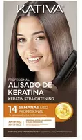 Kativa Profesional Alisado Brasileño Keratina Estuche 4 Piezas