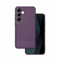 Telforceone Anglies pluošto paprastas dėklas, skirtas „Samsung Galaxy S24 / S25“, violetinis