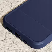 Dėklas Telforceone Simple Carbon case for iPhone 17 Pro Max 6,9' mėlynas