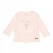 Little Dutch Marškinėliai ilgomis rankovėmis ´Bunny Butterfly Rožinė´ - 68