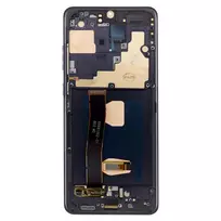 Dėklas For_Samsung LCD display + Touch Unit + Front Cover for Samsung G988 Galaxy S20 Ultra Cosmic Juodas