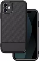 Telforceone „iPhone 11“ paprastas anglies pluošto dėklas, juodas
