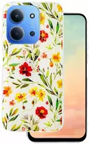 Dėklas Telforceone Glow Glam case for Xiaomi Redmi 15 4G EU / 15 5G EU (171,08 x 82,05 x 8,55) baltas