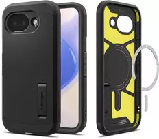 Spigen Tough Armor MAG MagSafe dėklas Google Pixel 10A juodos spalvos