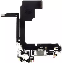 Dėklas Iphone Lcd „iPhone 15 Pro“ lankstusis laidas su įkrovimo jungtimi, baltas