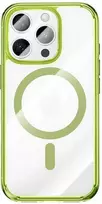 Benks Magnetic Lucent Pro dėklas skirtas Apple iPhone 16 Pro žalios spalvos