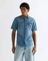 Džinsiniai marškiniai WRANGLER