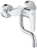 Plautuvės maišytuvas GROHE EUROSMART, sieninis, chromo sp.