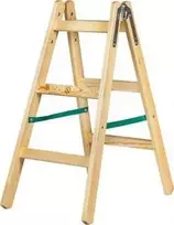 Braket Medinės kopėčios 2x3 laipteliai BR-01-2300
