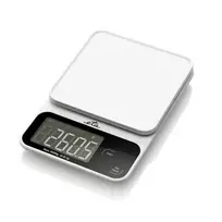 Virtuvinės svarstyklės ETA Kitchen Scale | Popi 677090000 | Maximum weight (capacity) 5kg | Graduation 1 g | Ekranas type LCD | Baltas
