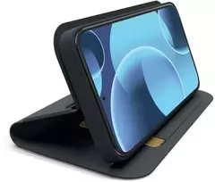 SBS Wallet Smooth dėklas skirtas Xiaomi 17 Pro Max with Flip – juodos spalvos