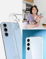 Dėklas Just Must JM ANTI-BACTERIA TPU for Galaxy S24 FE Clear