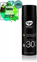 Veido kremas su apsauga nuo saulės Nr. 4 Sport + SPF30 Žalias PEOPLE, 50 ml