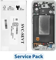 Dėklas „ServicePack“ LCD ekranas, skirtas „SAMSUNG A56 5G A566B“, žalias GH82-36829C