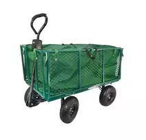 AW-Tools AWTOOLS SODO TRANSPORTAVIMO VEŽIMĖLIS AUKŠTAS SU UŽDANGALU 300kg