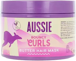 „Aussie Hair“ „Aussie Bouncy Curls“ sviestinė plaukų kaukė, 500 ml