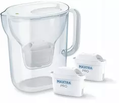 Brita Style Essential + 2 MAXTRA PRO PURE PERFORMANCE (Baltas)