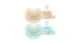 Čiulptukas Philips Avent Ultra Soft SCF091/40, 0-6 mėn, 2 vnt.