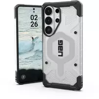 Dėklas Urban Armor Gear UAG Pathfinder Clear, Ice/Sidabrinis - Samsung Galaxy S26 Ultra