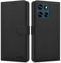 Tech-Protect PINIGINĖS TIPO dėklas MOTOROLA MOTO G57 POWER / G67 POWER Juodas