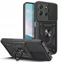 Dėklas Tech-Protect CamShield PRO Motorola MOTO G57 POWER / G67 POWER Juodas