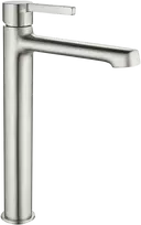 Praustuvo maišytuvas Laveo Alita High su klik-klak, Brushed nickel