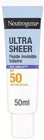 Neutrogena Invisible Fluid SPF 50 Age Shield Ultra Sheer 50 ml