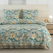 Cotton World Dvigulis patalynės komplektas 4 dalių
